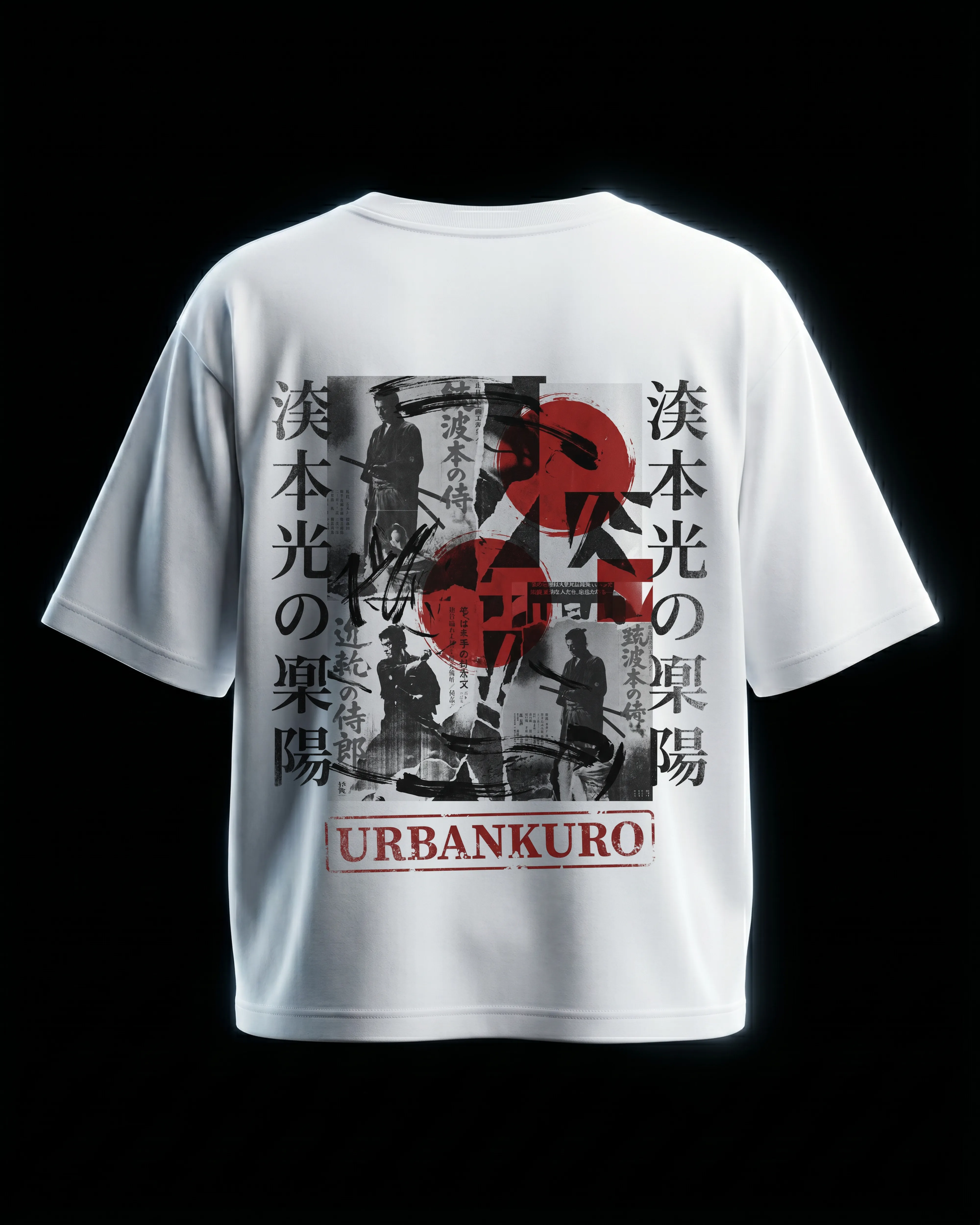 Samurai Graphic Tee - Back