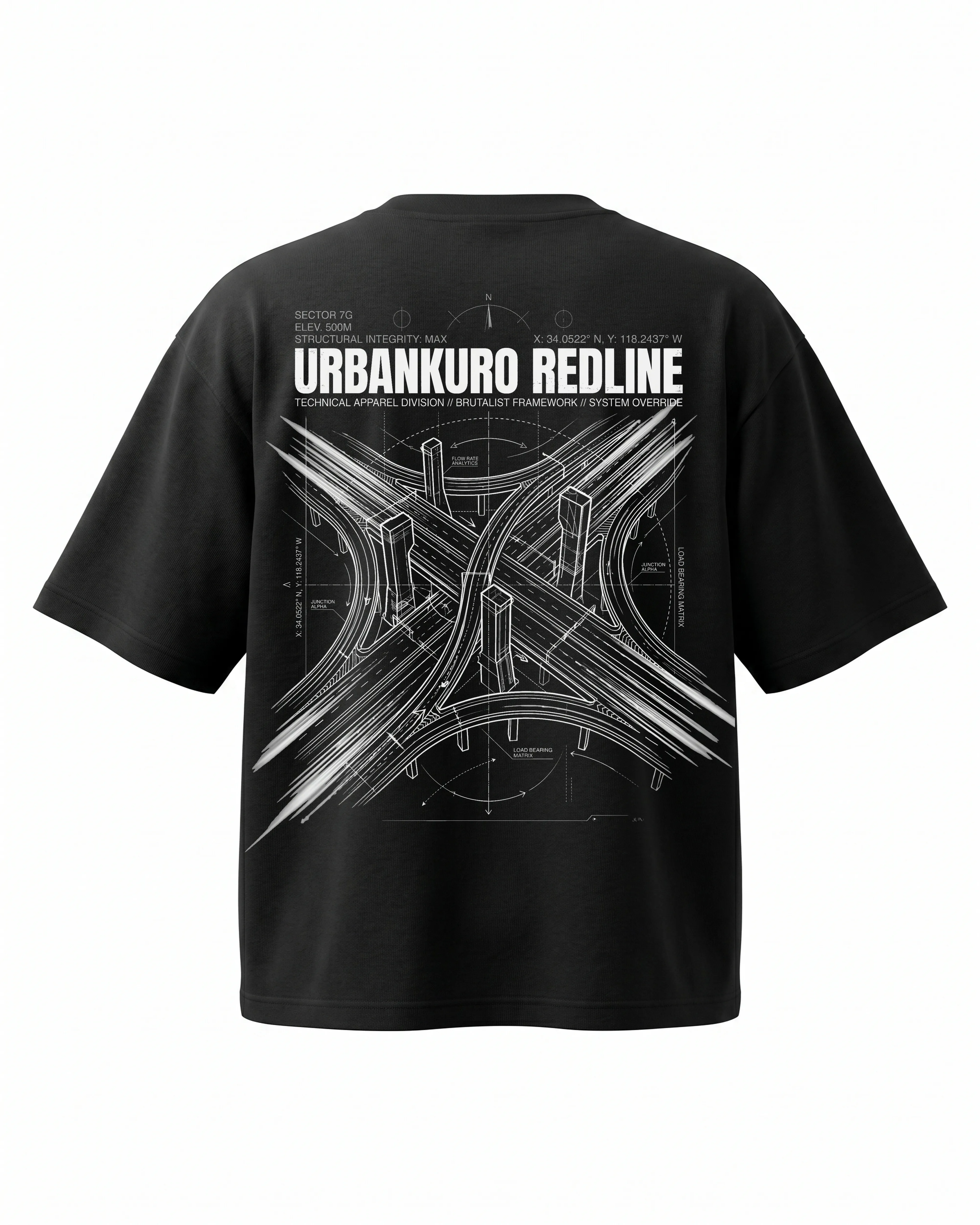 Redline Graphic Tee - Back