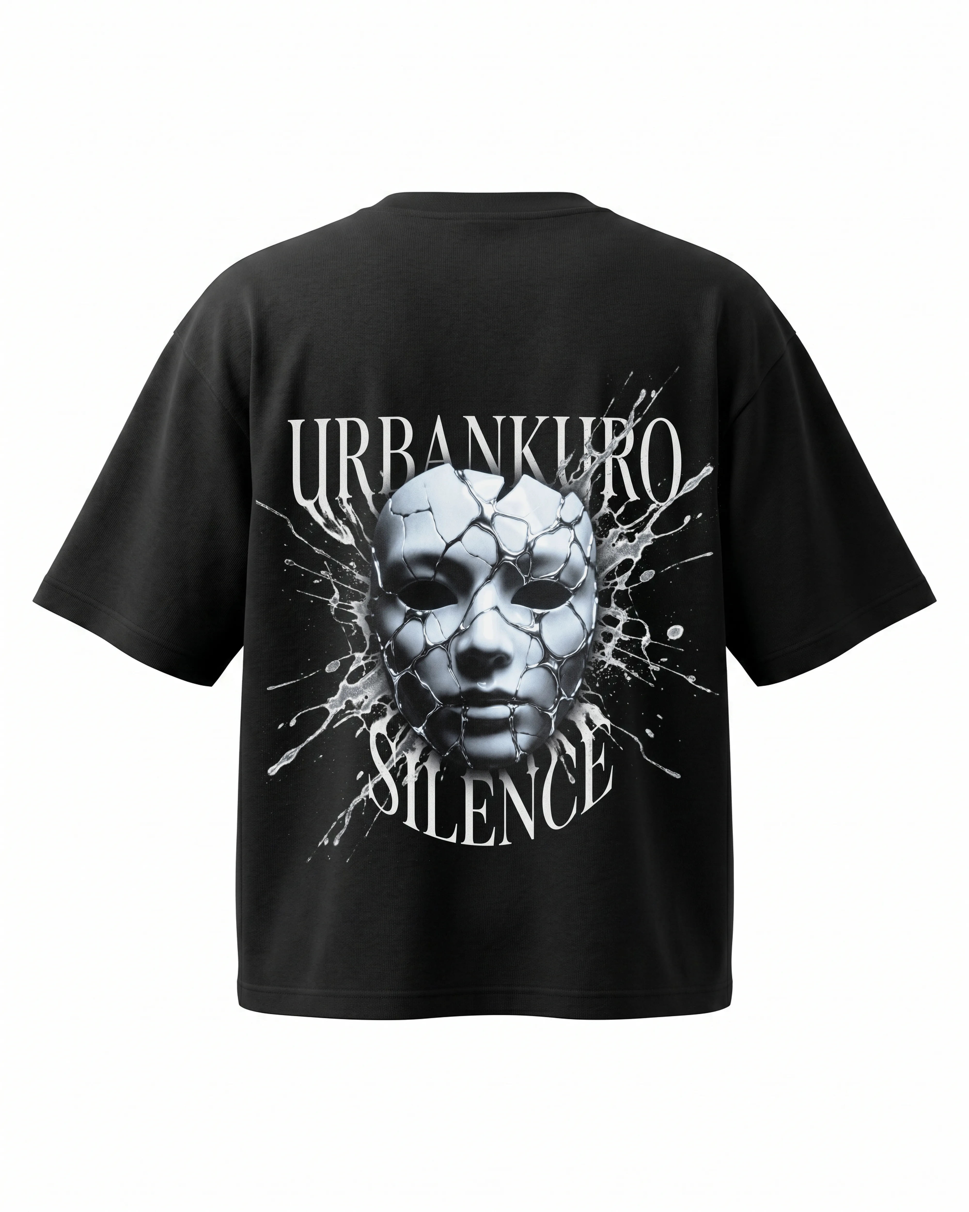 Silence Graphic Tee - Back