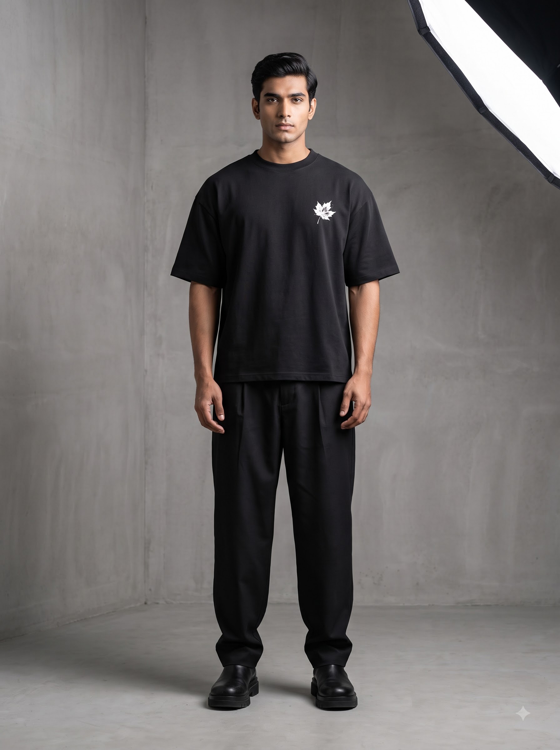 Kanji Pillar Graphic Tee - Front