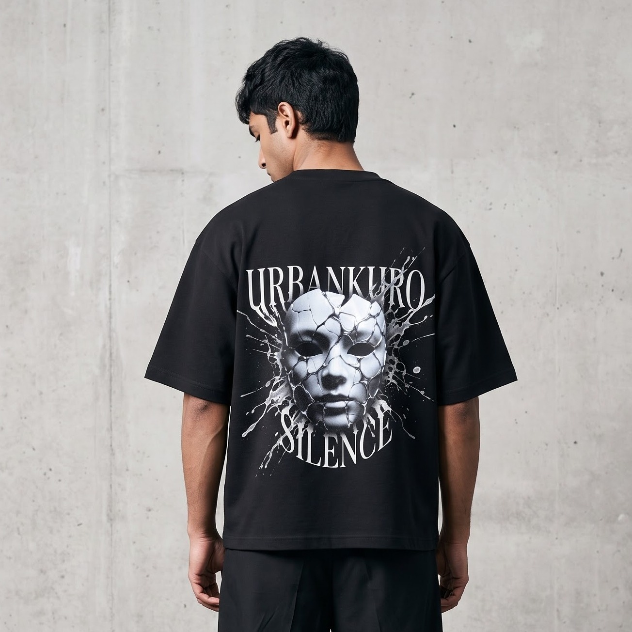 Silence Graphic Tee - Front